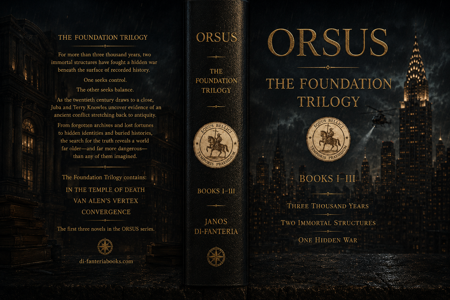 The Orsus Foundation Trilogy Box Set
